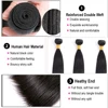 Peruvian Bone Straight Hair Bundles Deal Natural Straight Human Hair Bundle 8-40 Inch Raw Human Hair Extensions For Black Women 2