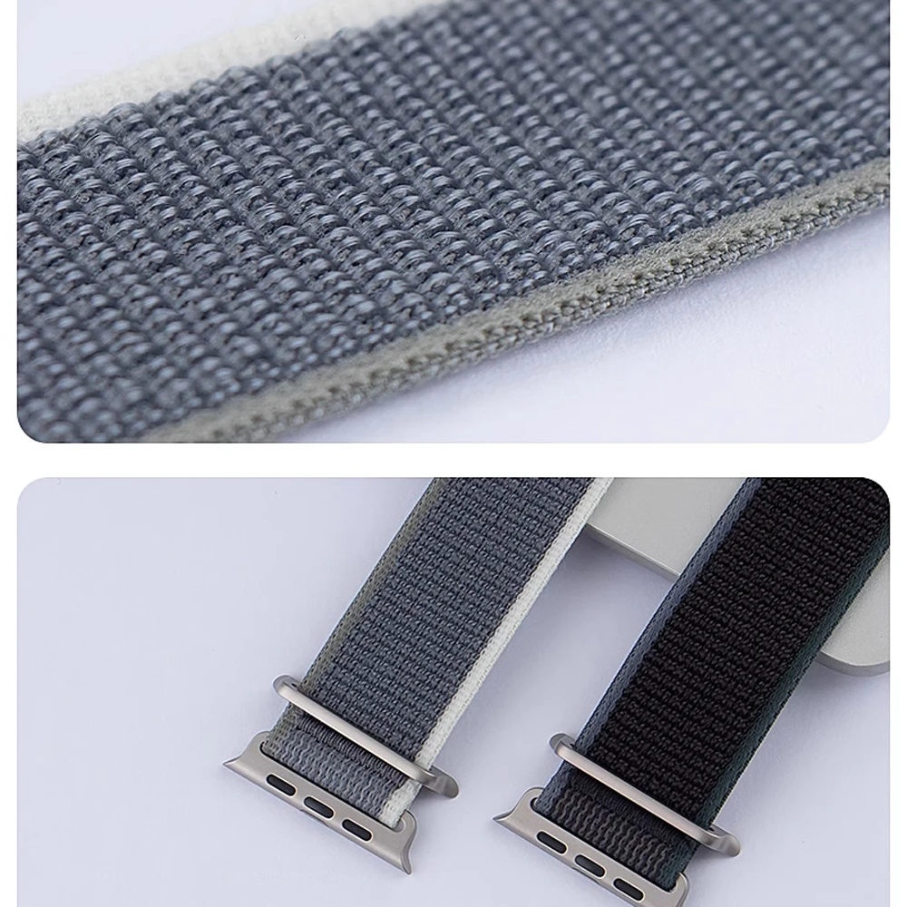 Nylon Sports Bracelet Trail Loop for Apple Watch – Versatile and Durable Strap