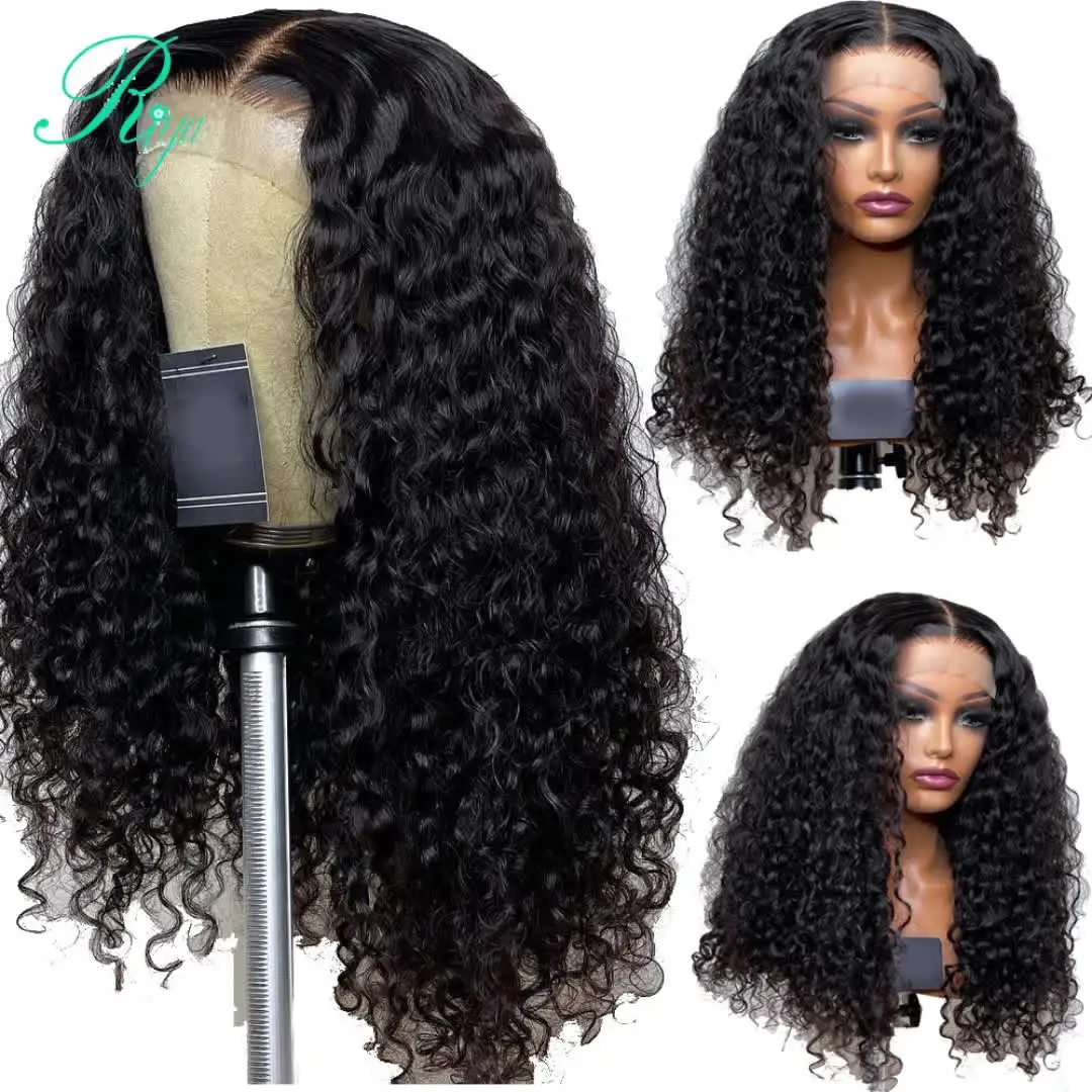 13x6 Lace Front Perücke Lockig – Aus Brasilianischem Echthaar – 180% Dichte Mit Babyhaar & HD-Spitze