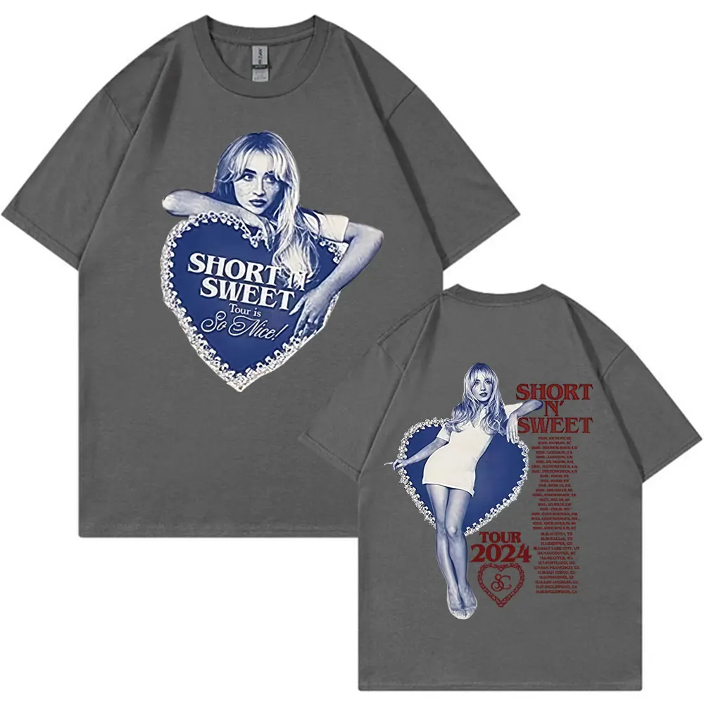 Sabrina Carpenter Short N' Sweet Tour 2024 Graphic T Shirt