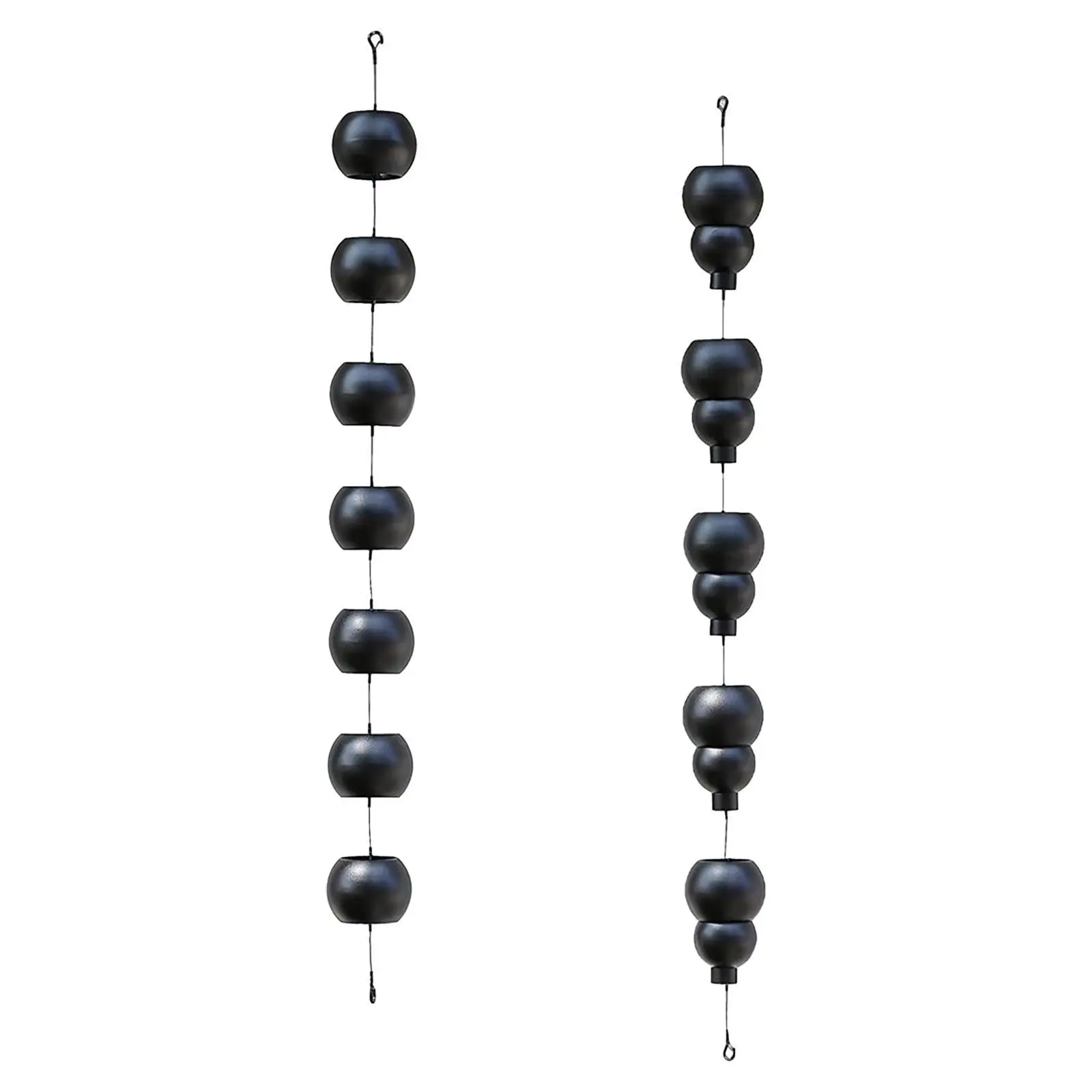 Rain Chains for Gutters Downspouts Easily Install Decorative Rainwater Diverter for Villa Home Backyard Housewarming Gutter