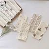 Pure Cotton Printing Baby Bibs Four Layers Breathable Floral newborn Burp Cloths Bandana Absorbent Soft Baby Boy Girl Feeding To 1