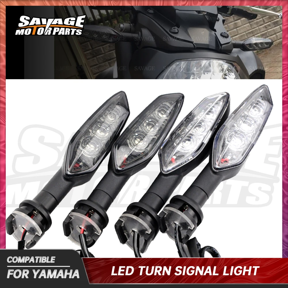 LED Turn Signal Light Indicator Lamp For YAMAHA MT-01/MT-25/MT-03/MT-07/MT-09/10 