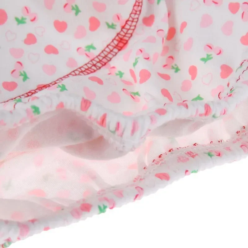 5Pcs Baby Training Pants Cotton Reusable Diapers Waterproof Cloth Nappies Washable Learning 10-14KG