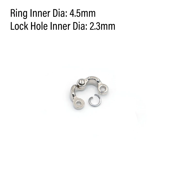 Anelli Per Zampe Di Pappagallo ROYJJ - Metallici Per Addestramento Volo All'Aperto Con Clip Attiva - Foto 6