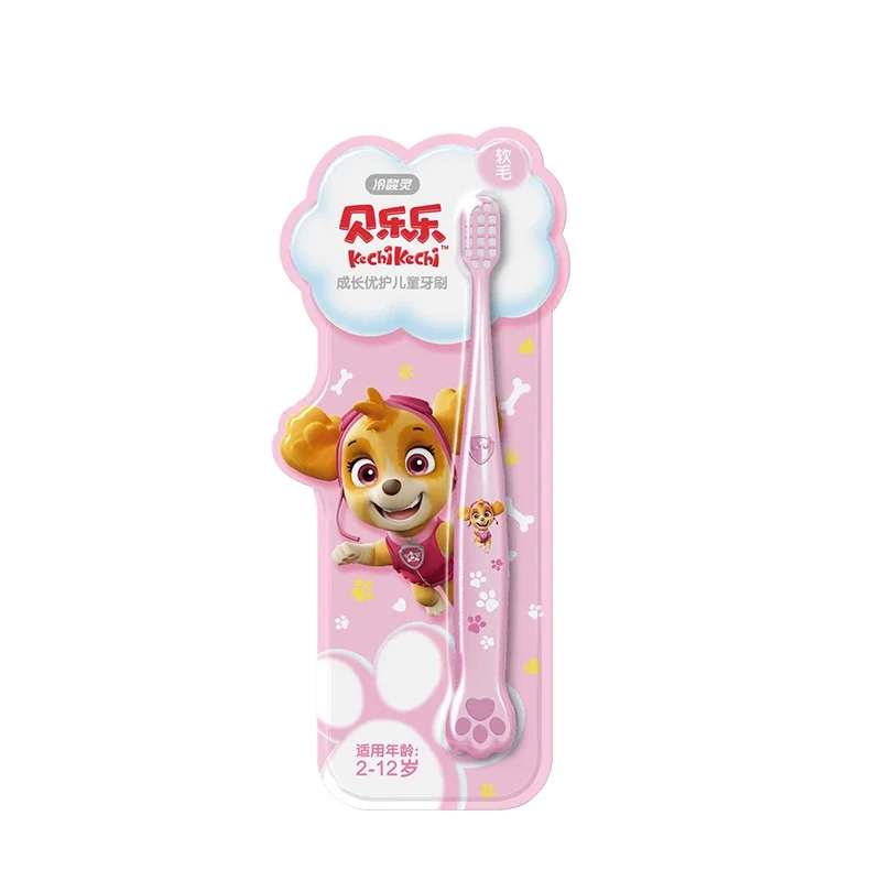 thumbnail image 5 of Cepillo de dientes infantil original de Paw Patrol con figuras de dibujos animados de Chase Skye, herramientas de limpieza de dientes de goma suave adecuadas para niños de 2 a 12 años, 5 of 5