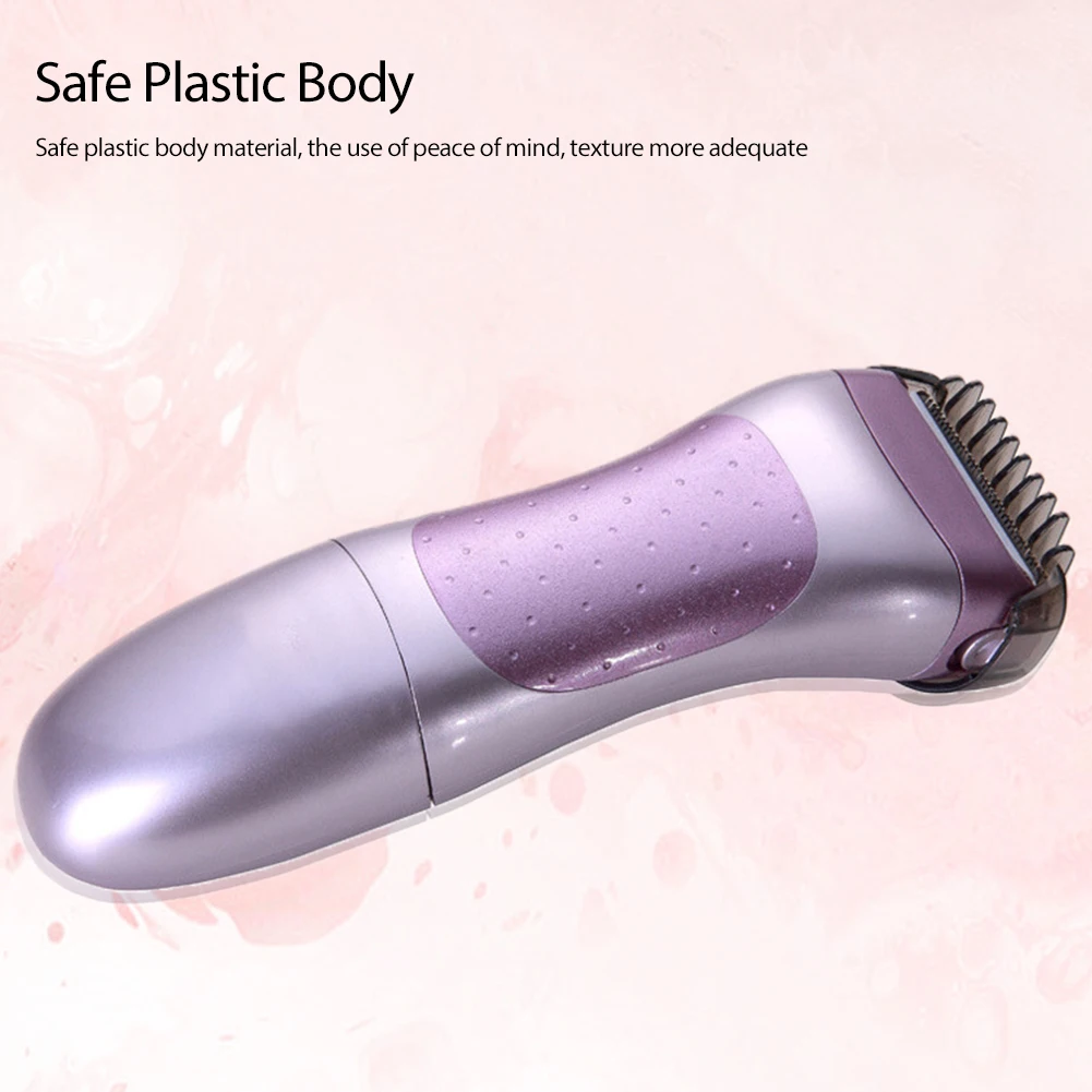 Women Electric Shaver Painless No Pulling Sensation Rechargeable for Ladies Face/Underarms/Leg/Bikini Hair Removal 5