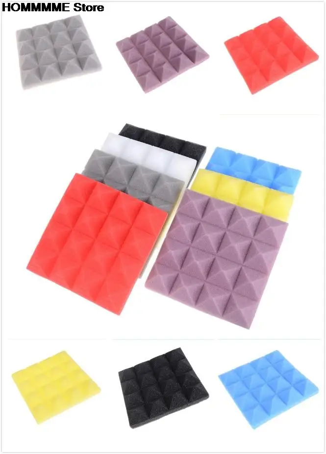 Acoustic Panels Soundproofing Studio Foam Treatment Sound Proofing Sound insulation Decoration 5cm Thickness 25*25cm