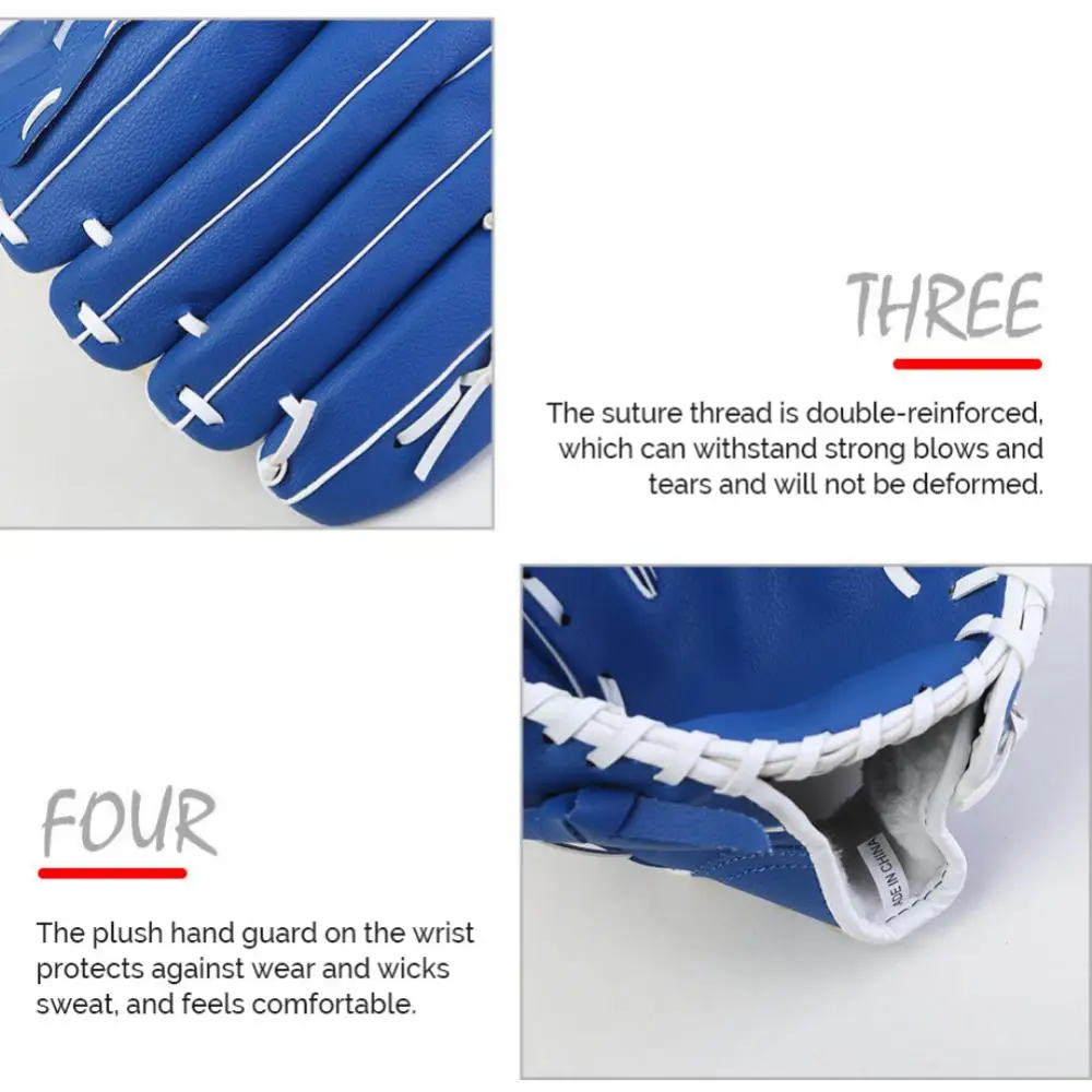 Outdoor Sports Baseball Glove 9.5/10.5/11.5/12.5 Inch Left Hand for Kids/Adults Men Women Training baseball gloves