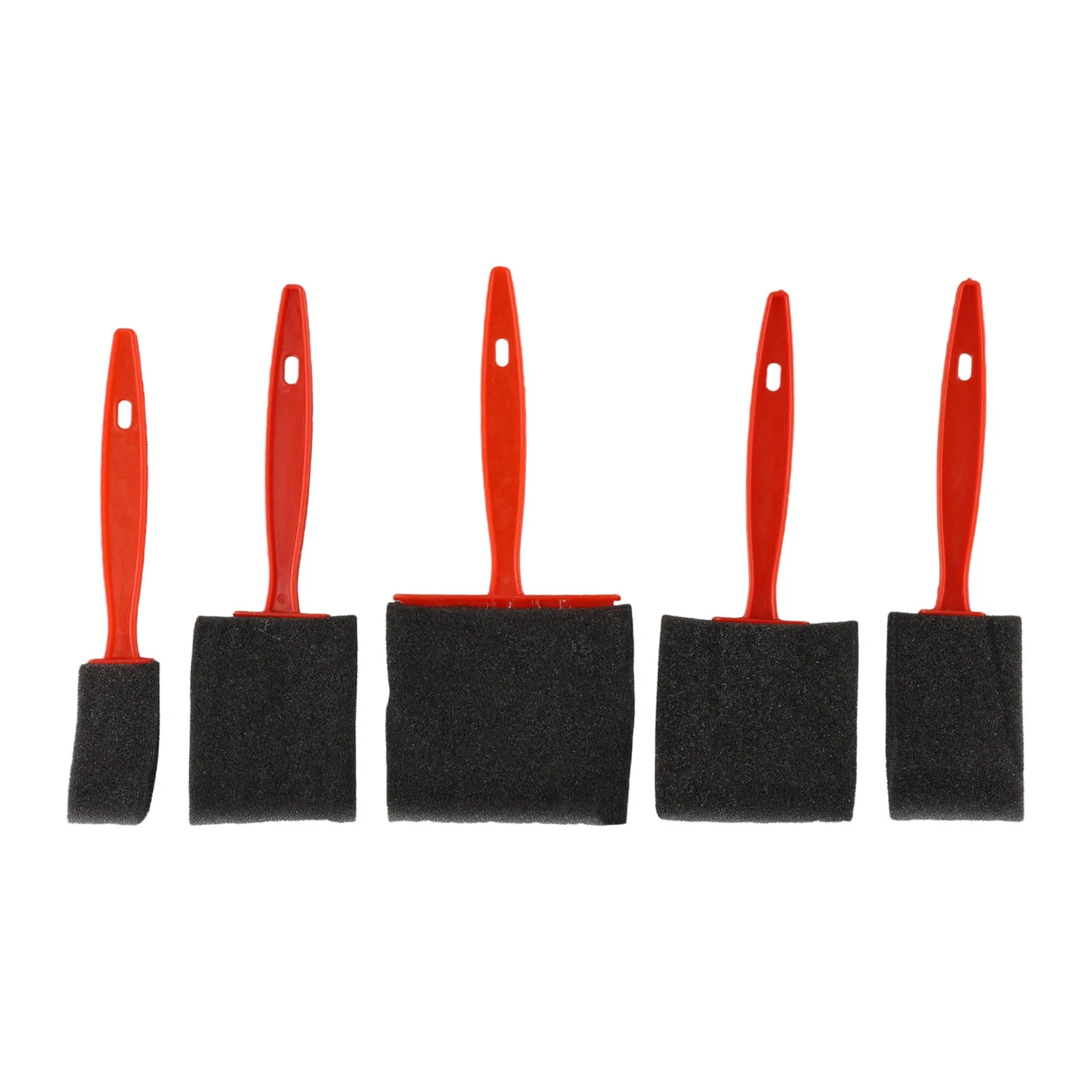 Description Picture 2 of item5PCS Sponge Foam Paint Brush Oil Stain Polyurethane Craft Art Paint Brush Set Child Drawing Painting Sponge Foam Brushes