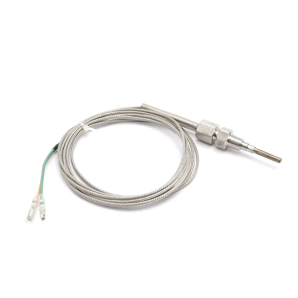 YOMI 2M EGT Sensor K Type Thermocouple Probe Exhaust Gas Temperature Sensor Threads Exhaust Temp BS Temp sensor
