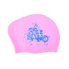 Silicone Swimming Cap for Long Hair Women's Waterproof Swim Caps Ladies Diving Hood hat for kids garras natacion casquette 6