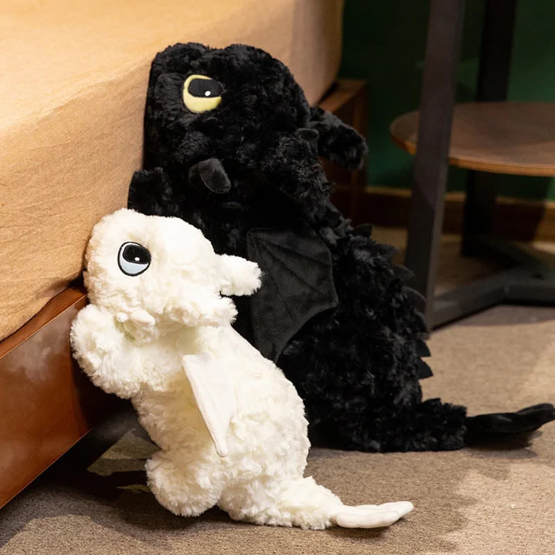 Adorably Little Flying Dragon Doll Stuffed Plush Toy Simulation Cartoon Anime Soft Sofa Bed Pillow Cushion Kids Birthday Gift