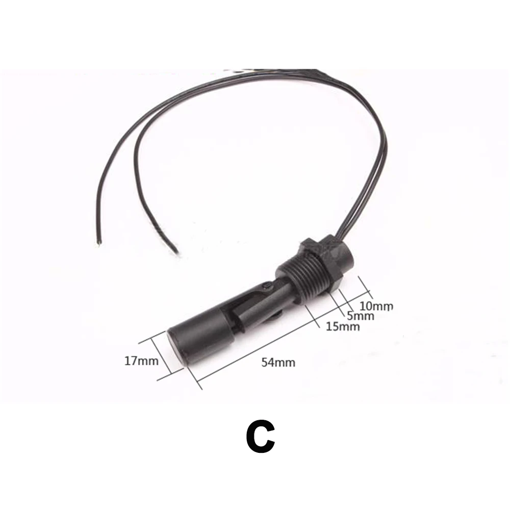 Dual Voltage Liquid Water Level Sensor Horizontal Float Switch