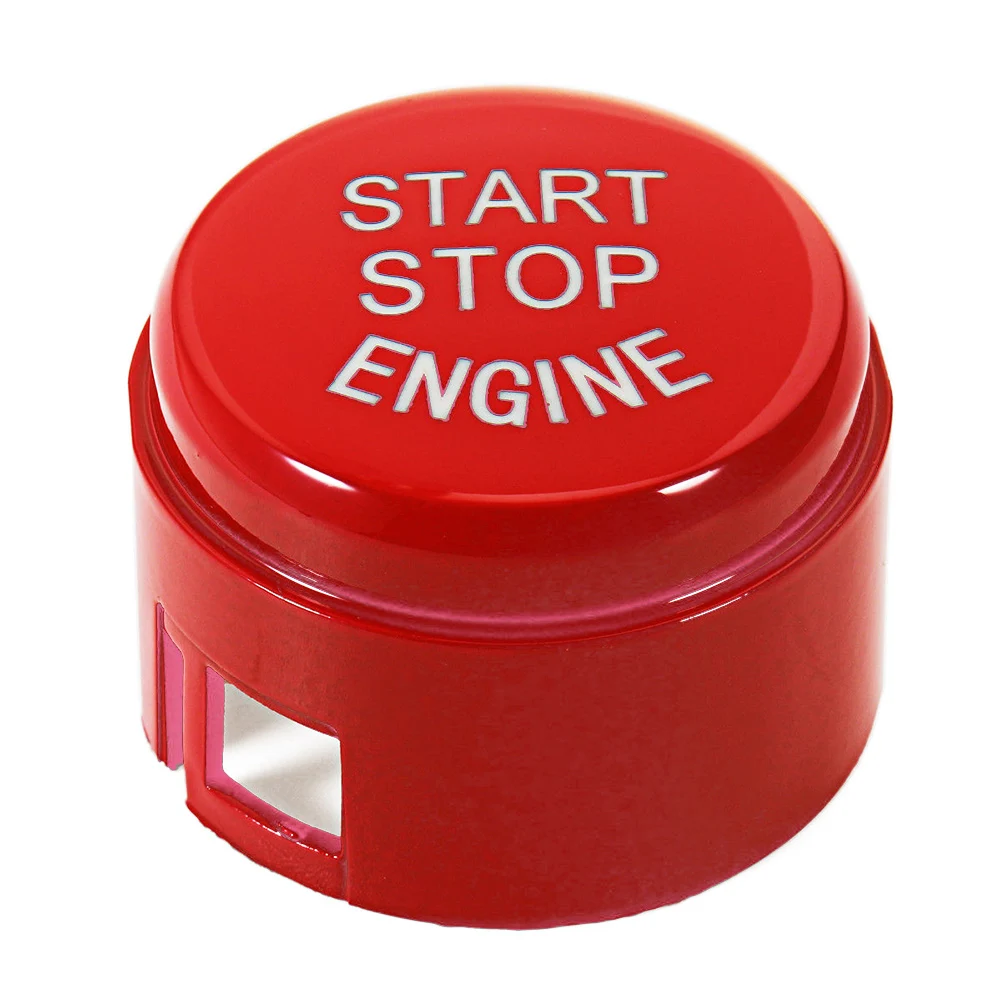 Auto Motor START Taste Ersetzen Abdeckung STOP Schalter Zubehör Schlüssel Dekor für BMW 5/6/7 Serie F01 F02 F10 F11 F12 2009-13 – Detail 14