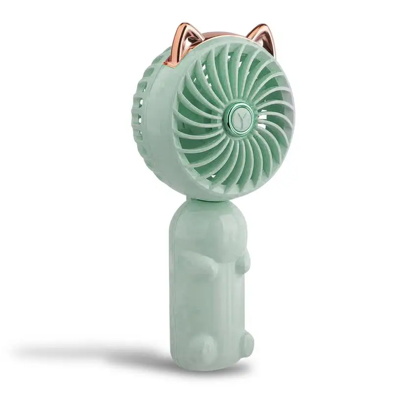 

Mini Portable Fan Foldable Small Pocket Fan Powerful Personal Handheld Fan Cute For Hiking Camping Work Hospital