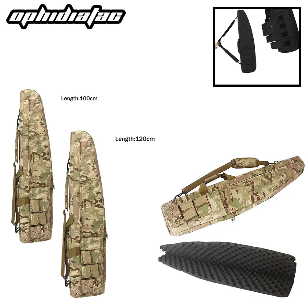 OPHIDIAN Waterproof Combat Heavy Equipment 120CM Long Gun Bag Airgun ...