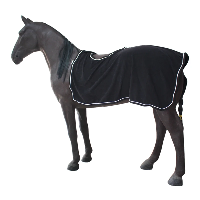 Polar Fleece Training Horsecloth Single Layer Soft Riding Practice Horse Blanket Horse's Training Clothes Horse Equestrian