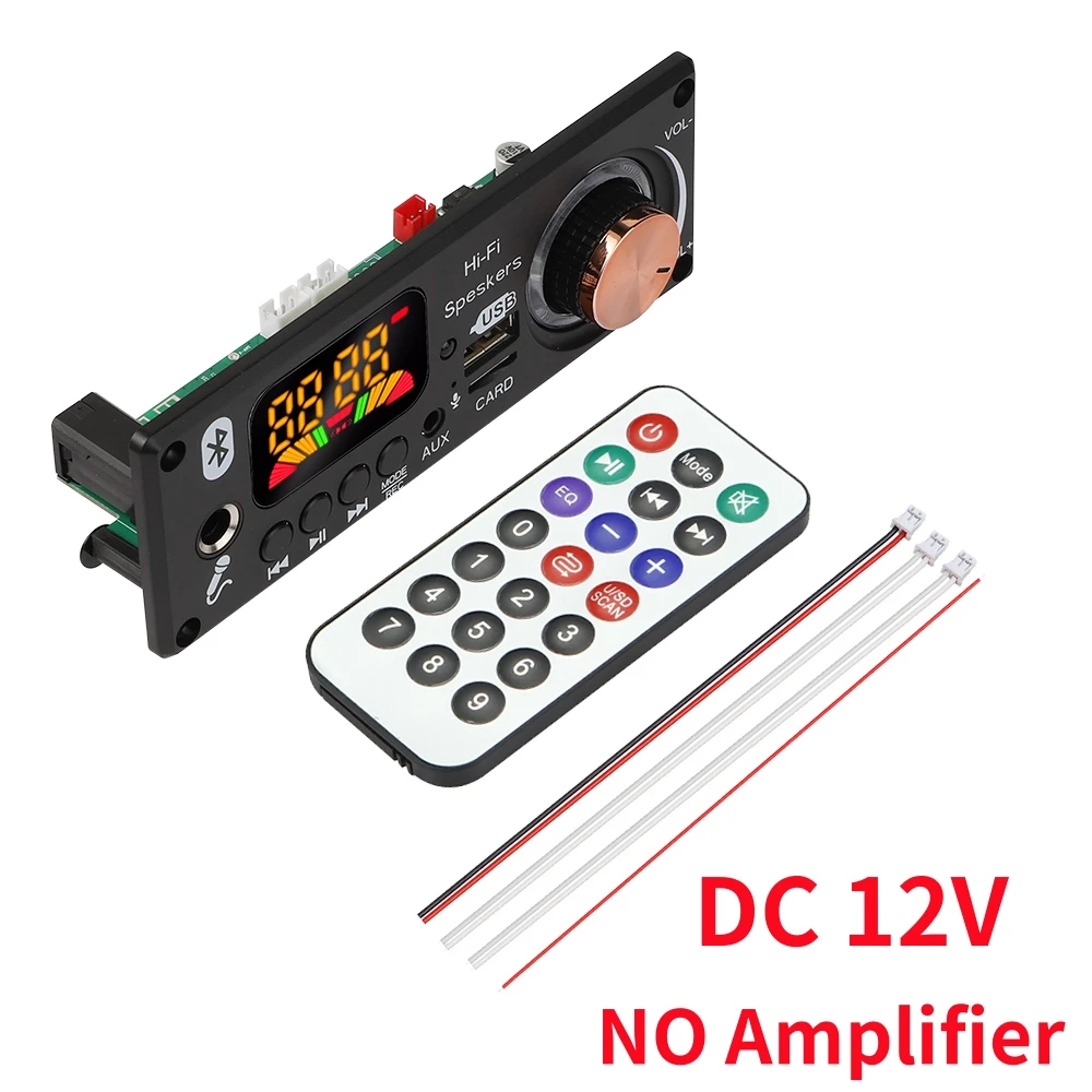 High-Power Bluetooth Audio Module with MP3 Decoder and FM Radio
