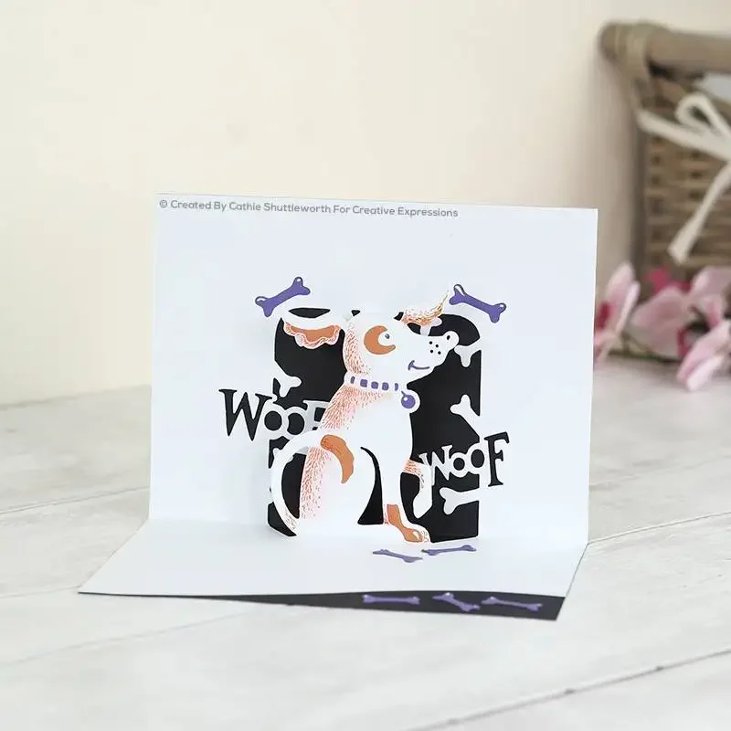 Ghoulish Greetings Cutting Dies Scrapbook Diary Decoration Stencil Embossing Template DIY Greeting Card Handmade