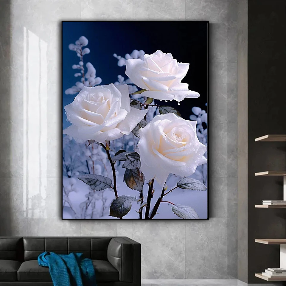 Acquista Huacan 5D fai da te diamante ricamo piccione bianco amore pittura diamante coppia punto
