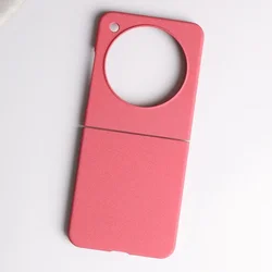 Matte Frosted Ultra - Thin Sandstone Protective Back Phone Case for ZTE Nubia Flip (Wine Red)