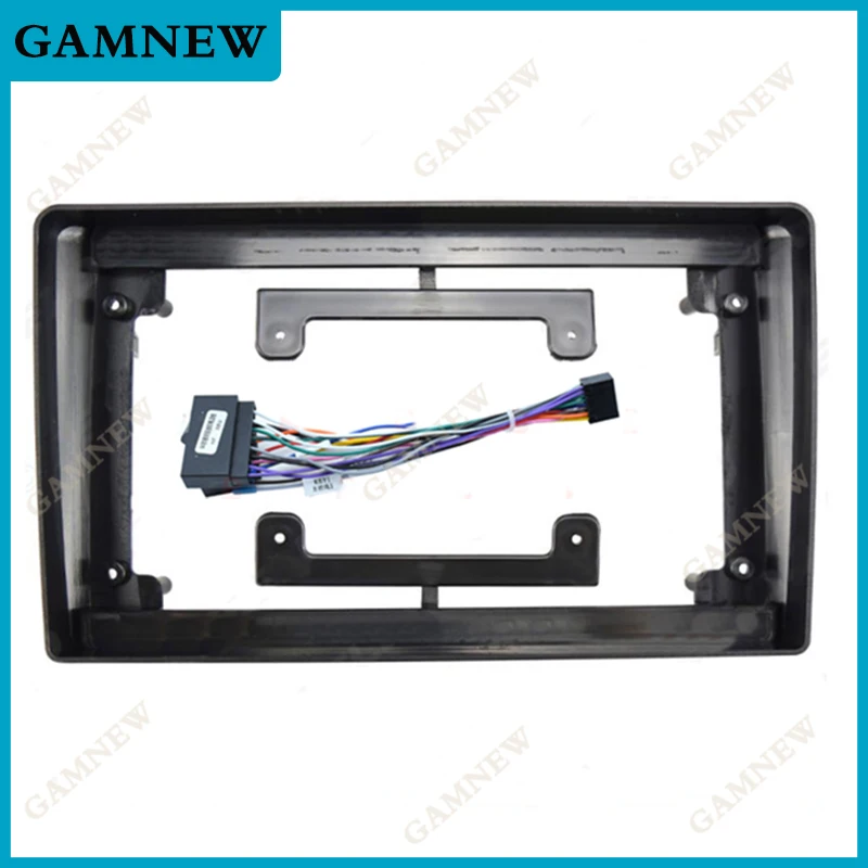 Adaptateur De Façade D'autoradio Double DIN Gris Argent Ford Focus 2006