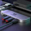Anmck USB Hub 1M USB 2.0 Multi USB Splitter Adapter 4 Ports Speed Mini Multiple 3 Hab usb2.0 HUB Port USB-Hub Expander For PC 3