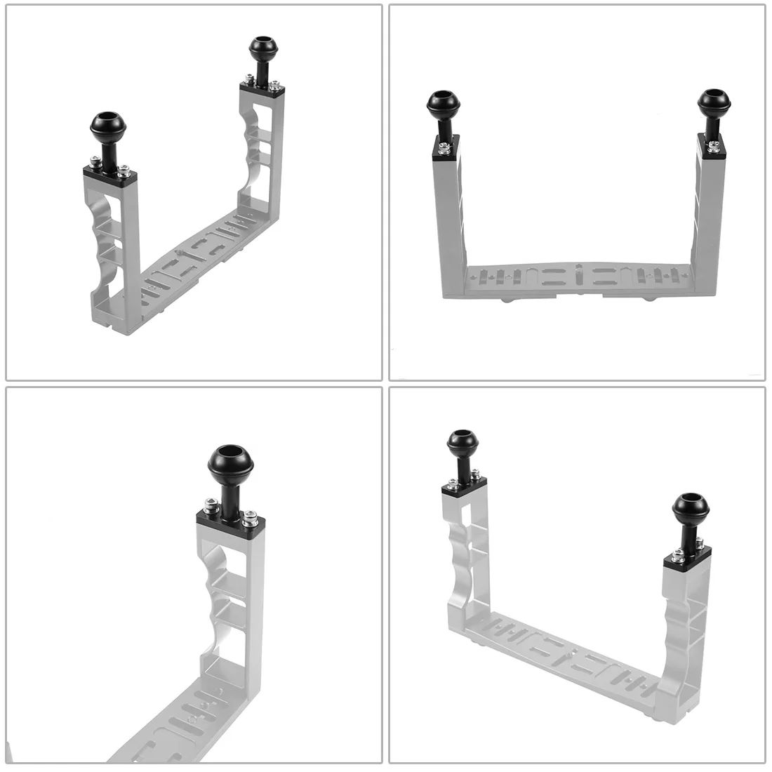 BGNing Camera Ball Head Base Adapter Fixed for Underwater Housing Camera Tray Ha
