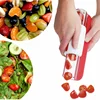 Tomato Grape Cherry Slicer Fruit Vegetable Salad Manual Slicer, Fruit and Vegetable Tool Kitchen Gadget, Progressive Zip Slicer 6
