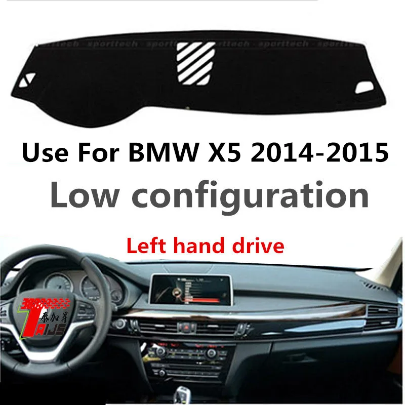 

TAIJS factory high quality Flannel dashboard anti-dirty cover for BMW X5 2014-2015 Low configuration Left-hand drive