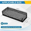 12Pcs Floor Register Trap Cover Vent Screen For Home Mesh Elastic Band Filter Floor Air-Vent Mesh Cover,4 X 10Inch Easy To Use 6