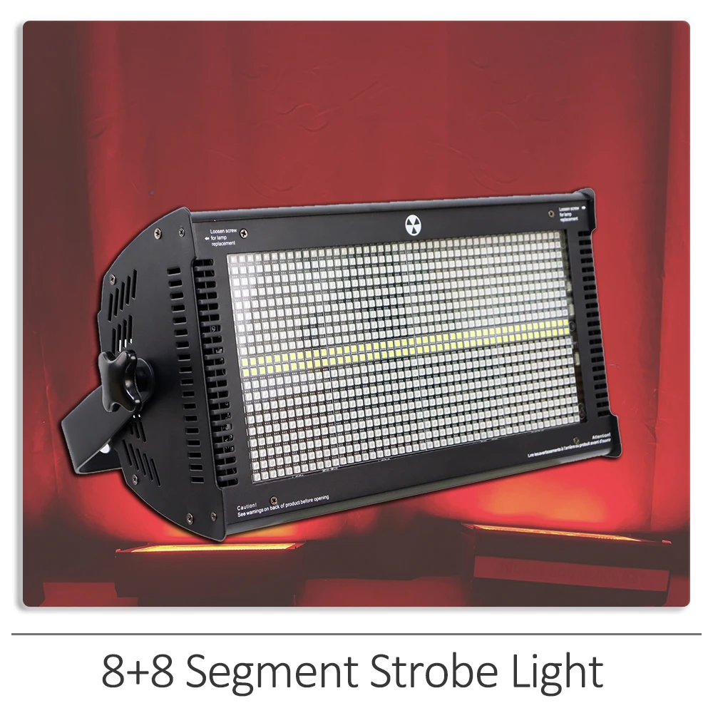 Martin Atomic 280W Led Strobe Light 8 + 8 Segment Wash Flash Horse Racing Light Adatto Per Dj Disco Bar Party Dmx Stage Effect