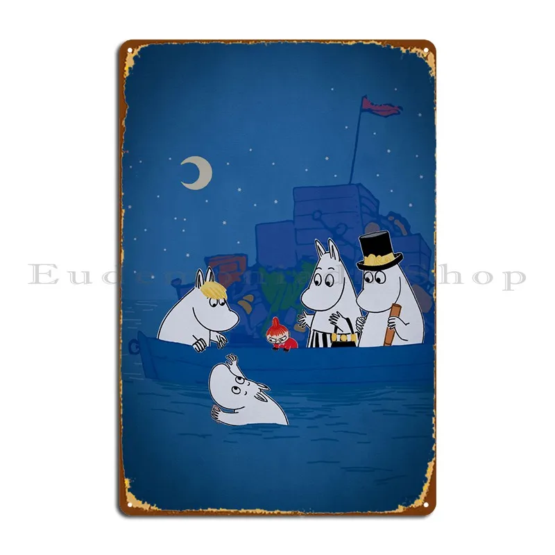 

Sea Metal Sign Rusty Party Wall Decor Designer Wall Cave Tin Sign Poster