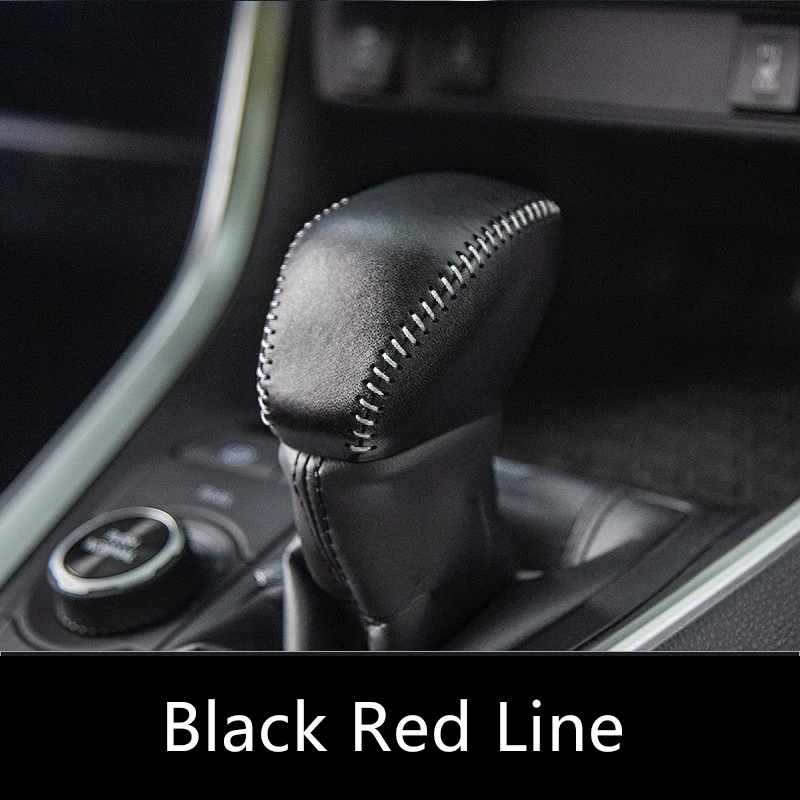 Non-Slip Car Gear Shift Knob Cover Trim with Grip Handle