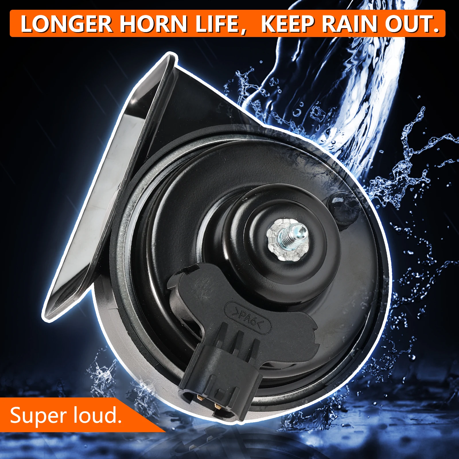 Car Air Horn 12V 110-125db 410/510Hz High Low Pitch Snail Horn Loud For Kia Rio Sportage Hyundai Solaris Creta / ix25 Accent RB HC Tucson i20