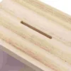 Kids Piggy Bank Wooden Desktop Cash Container Creative Unopenable Small for Child 6