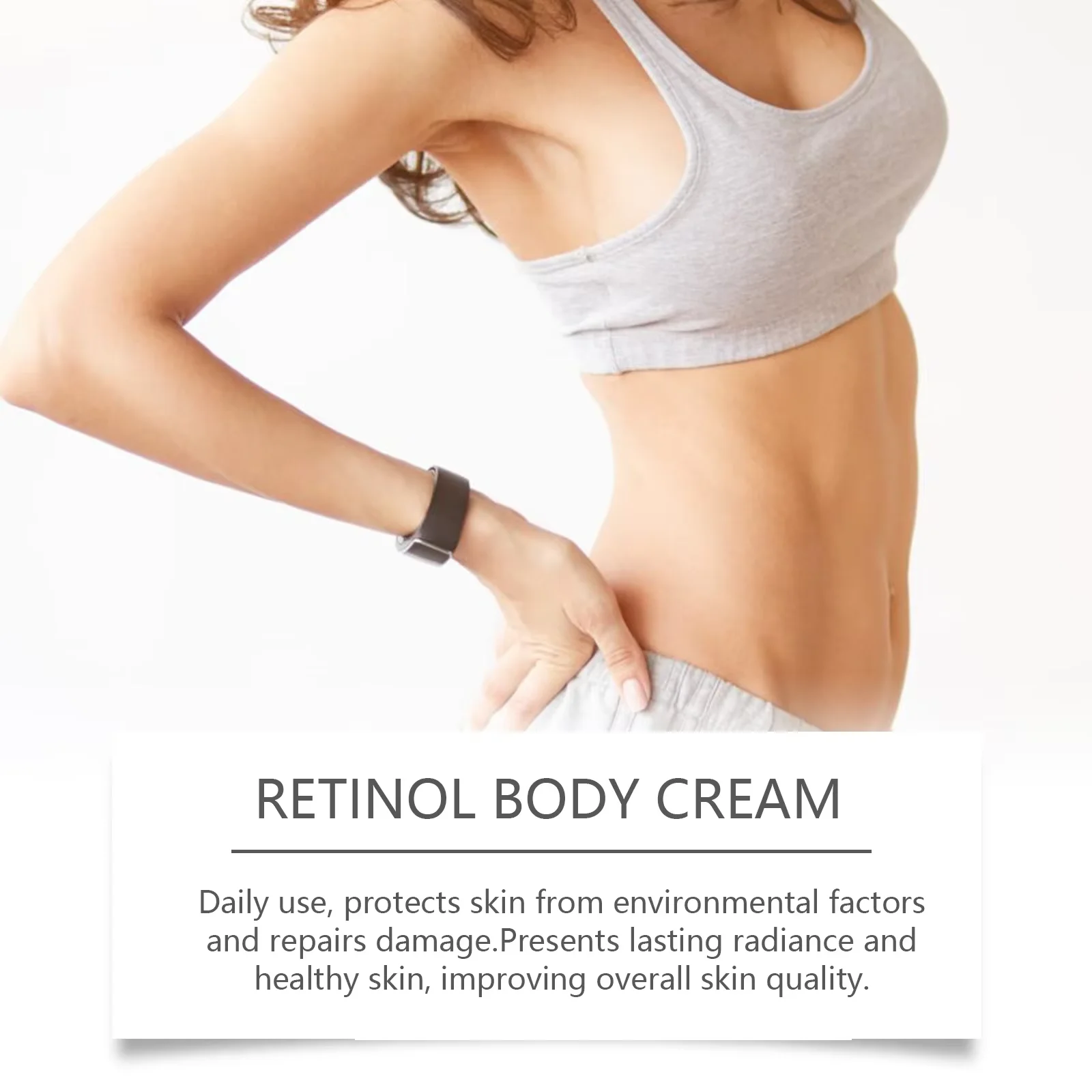 Retinol Body Cream Collagen Skin Firming Hydrating Moisturizing Lifting Brightening Anti Aging Remove Wrinkle Korean Skin Care 5