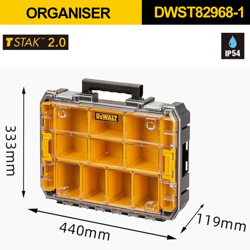 Valigetta porta minuterie modulabile Tstak V DWST82968-1 DeWalt