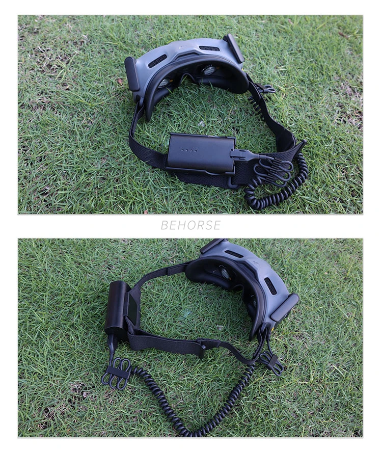 Description Picture 6 of itemBattery Storage Case For Avata FPV Battery Holder Headband Back Clip Holder For DJI Avata Goggles V2 V1 Glasses Accessories