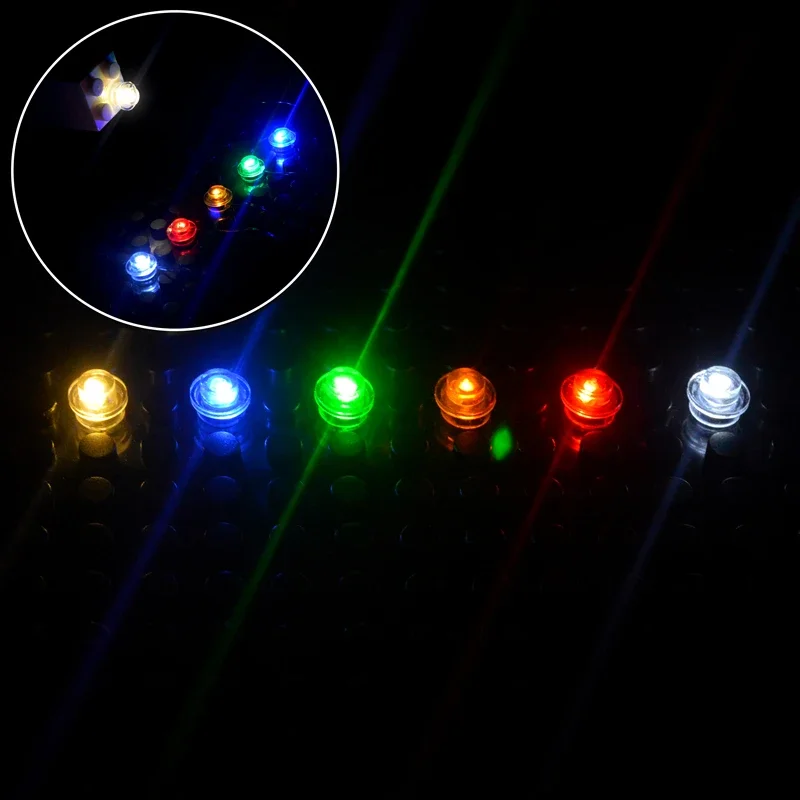 USB LED Mini Brick Building Block Lamp with Battery Box