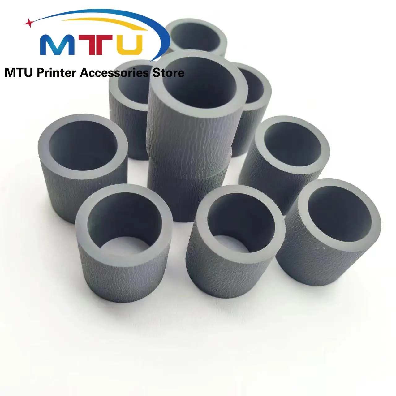 Paper Pickup Roller Rubber Tire RM1-3763 RM1-6313 RM1-6414 RL1-0540 RL1-0542 RL1-2891 10X for HP 1320 P3005 P3015 2035 2055 2727 Pickup Roller Kit
