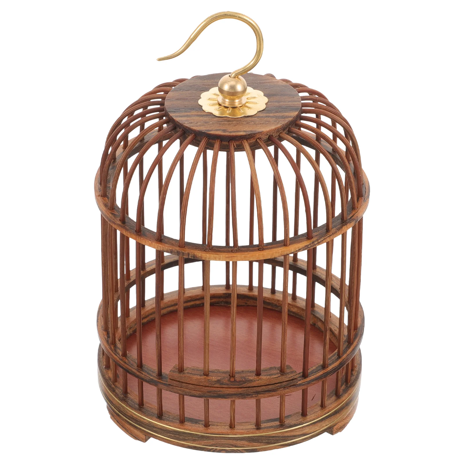 

Pet Cage Decorative Hanging Insect Birdcage Stylish Wooden for Small Animals Nest