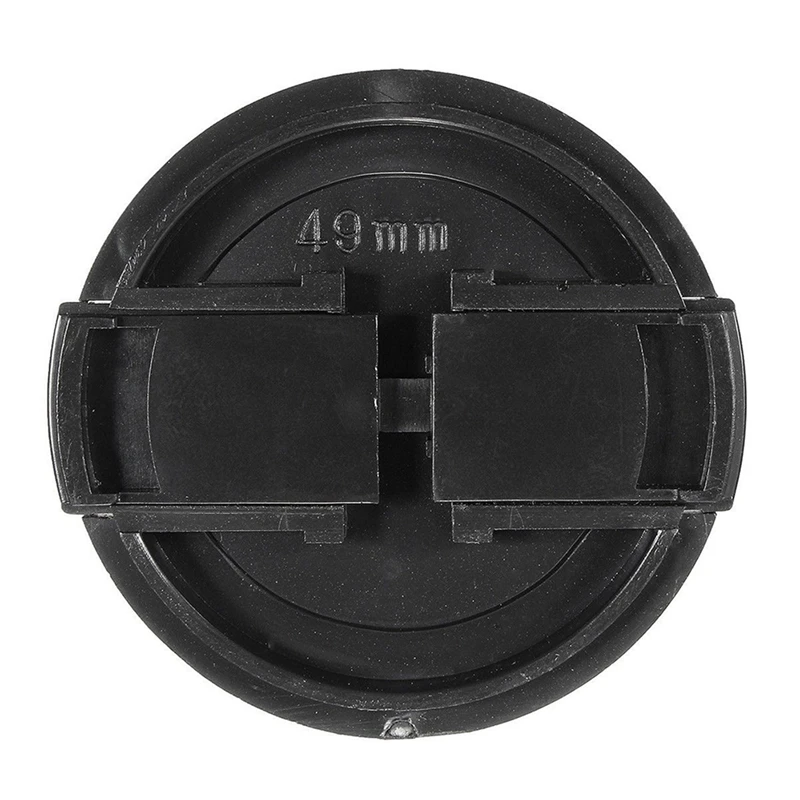 

Univeral 30Pcs 49Mm Center Pinch Front Lens Cap For Canon Nikon DSLR Camera