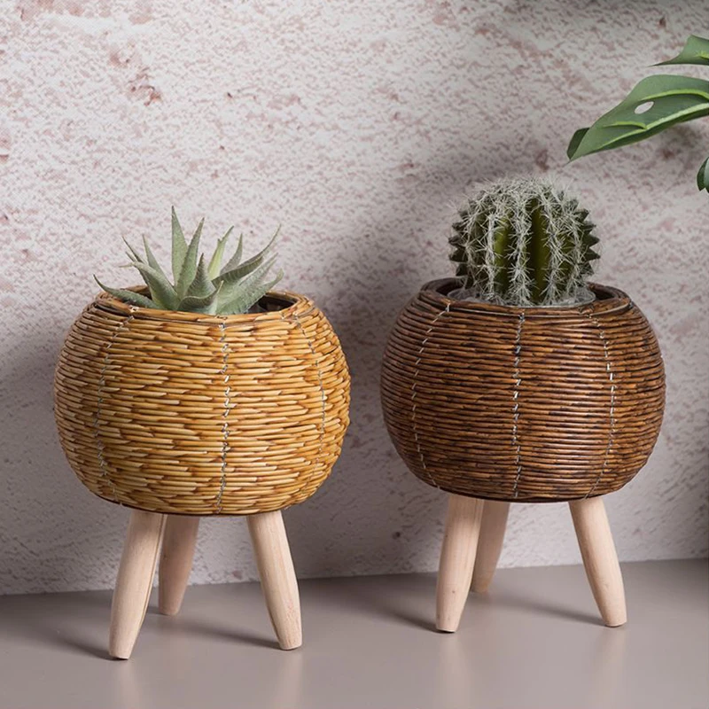 Round Rattan Plant Pots 1 | Round Rattan Plant Pots 3