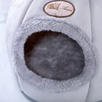 Nouveau confort de sommeil profond en hiver lit de chat tapis de glace panier petit chien maison produits animaux tente confortable grotte nid intérieur Cama Gato 5