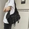 Multifunction Waterproof Punk Hip Hop Crossbody Bag Unisex Techwear Detachable Combination Casual Single Shoulder School Bag 1