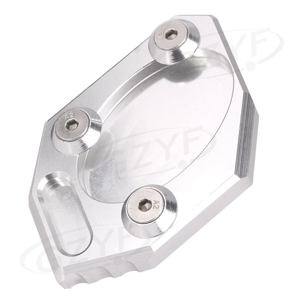 CNC Foot Side Stand Plate Kickstand Enlarge Pad ,High Quality Motorcycle Spare Parts & Accessories