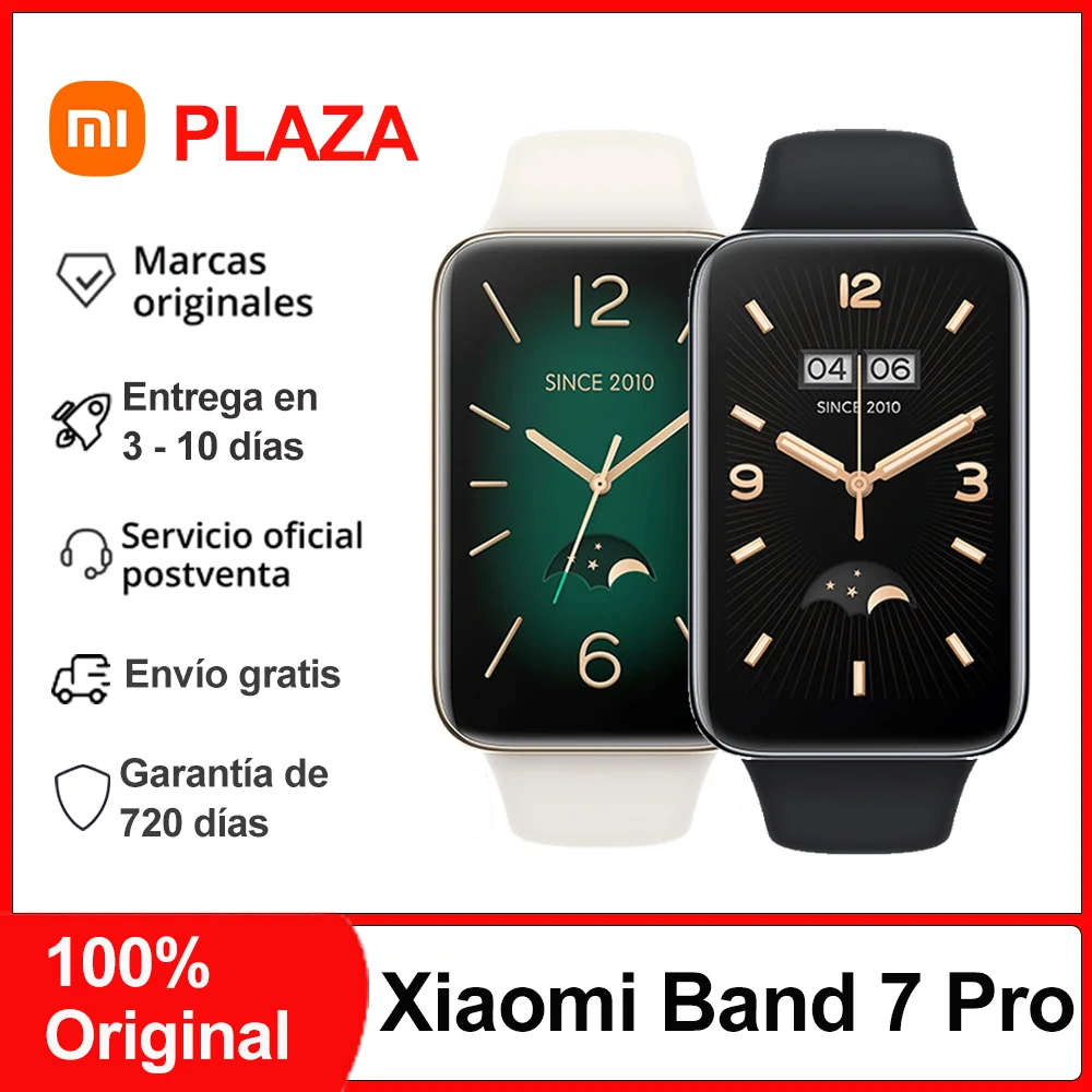  Xiaomi Band 7 Pro Smartwatch with GPS(Global Version), Health &  Fitness Activity Tracker High-Res 1.64 AMOLED Screen, Heart Rate & SPO₂  Monitoring, 110+ Sports Modes, 12Day Battery Smart Watch, Black 