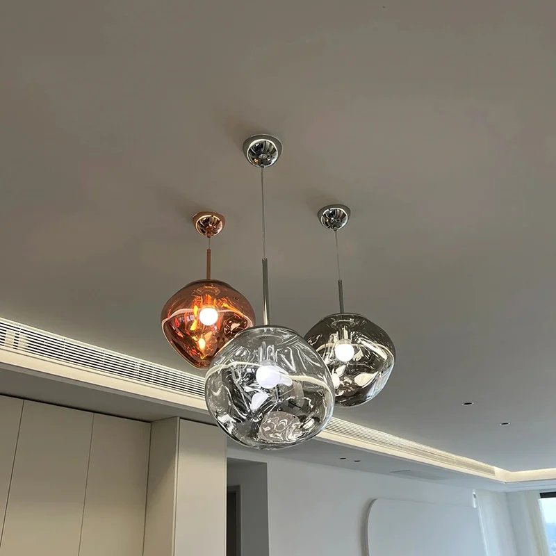 Lava Lamp LED Pendant Lights Lighting PVC Lighting Living Room Indoor Decor Home Fixtures Loft Kitchen Hanging Lamp
